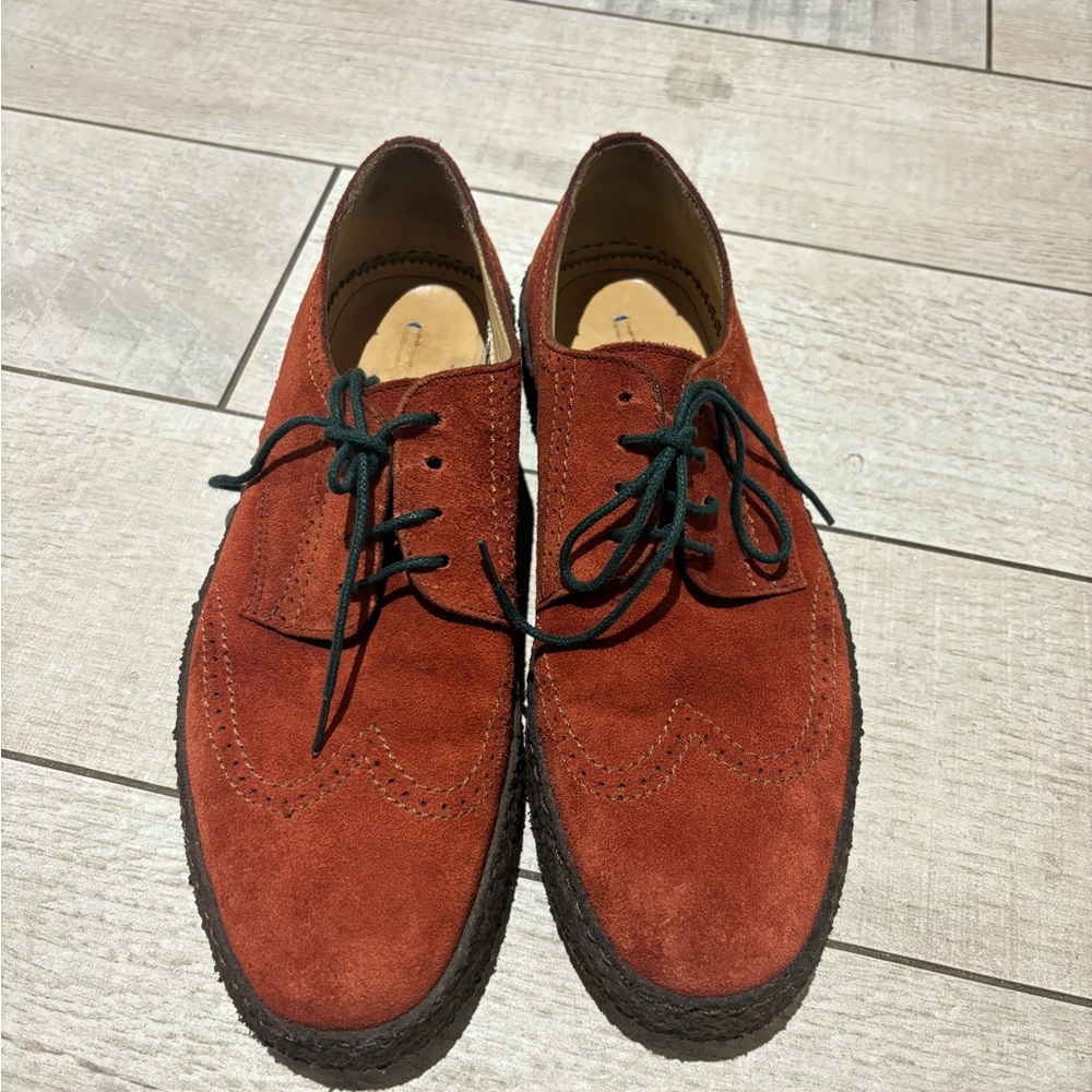 Paul Smith Terracotta Suede Shoes